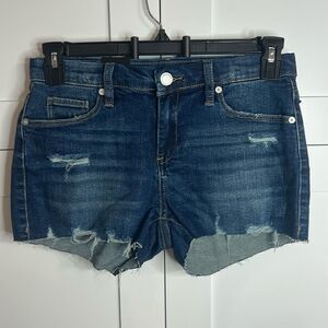 Blank NYC Astor Cut-Off Distressed Jean Shorts - NWT - SZ 27